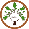 Das Helfa-Logo Kultur - brauner Kreis - PNG